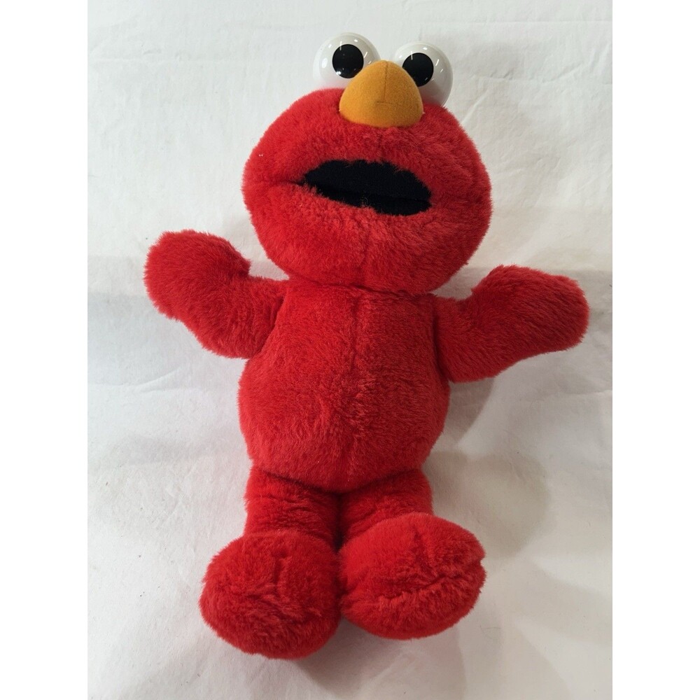 Tyco Tickle Me Elmo Talking Laughing Plush 1997 Vintage Works 16" Y2K